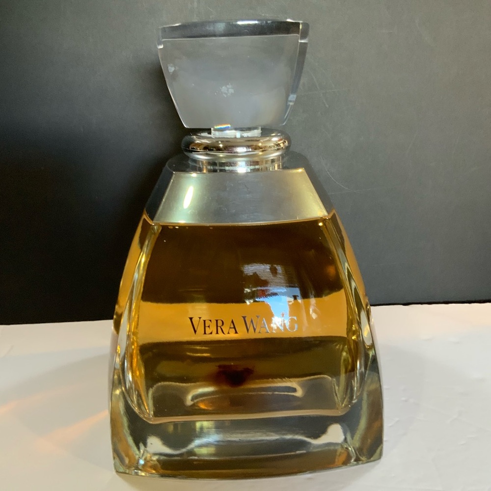 Vera Wang Factice Store Display Glass Vintage Perfume Bottle 10 1/2 Tall